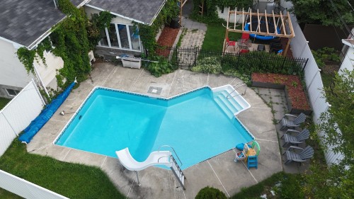 Piscine - 12 Rue Massicotte, Amos, QC - Outdoor With In Ground Pool