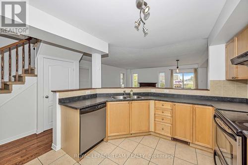 323 Freedom Private, Ottawa, ON - Indoor Photo Showing Kitchen With Double Sink