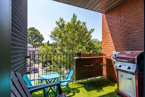 Patio - 202-4785 Rue Messier, Montréal (Le Plateau-Mont-Royal), QC - Outdoor With Exterior