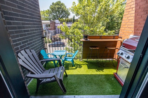 Patio - 202-4785 Rue Messier, Montréal (Le Plateau-Mont-Royal), QC - Outdoor With Exterior
