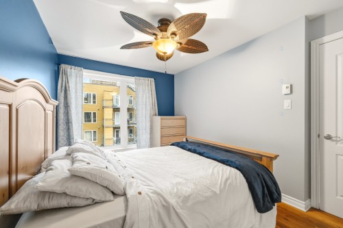 Master Bedroom - 201-7355 Av. Léonard-De Vinci, Montréal (Villeray/Saint-Michel/Parc-Extension), QC - Indoor Photo Showing Bedroom