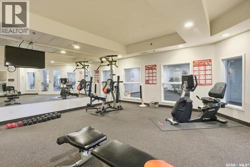 217 1010 Ruth Street E, Saskatoon, SK - Indoor Photo Showing Gym Room