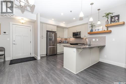 217 1010 Ruth Street E, Saskatoon, SK - Indoor Photo Showing Kitchen With Upgraded Kitchen