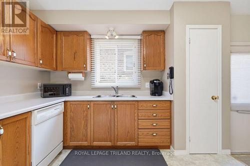 34 Gerald Crescent, London South (South J), ON - Indoor Photo Showing Kitchen With Double Sink