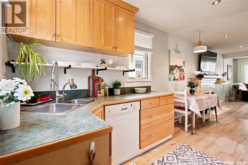 2209 Queen Street, Regina, SK - Indoor Photo Showing Kitchen With Double Sink