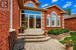 Fron of home with closed in porch - 