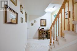 Hallway in lower level - 