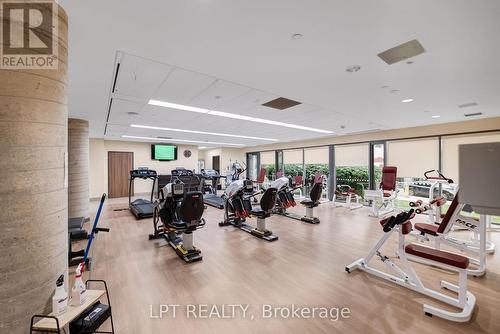 216 - 115 Bonis Avenue, Toronto, ON - Indoor Photo Showing Gym Room