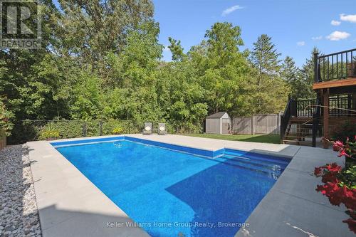 294 Farley Drive, Guelph (Pineridge/Westminster Woods), ON - Outdoor With In Ground Pool With Backyard