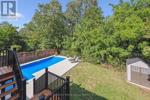 294 Farley Drive, Guelph (Pineridge/Westminster Woods), ON - Outdoor With In Ground Pool