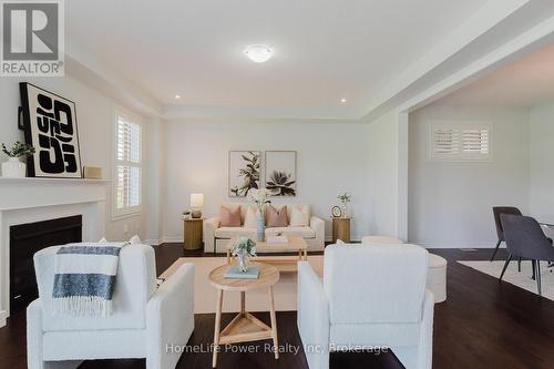 470 Blair Creek Drive, Kitchener, ON - Indoor Photo Showing Living Room With Fireplace