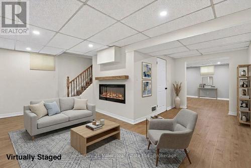 2451 Malcolm Crescent, Burlington (Brant Hills), ON - Indoor With Fireplace