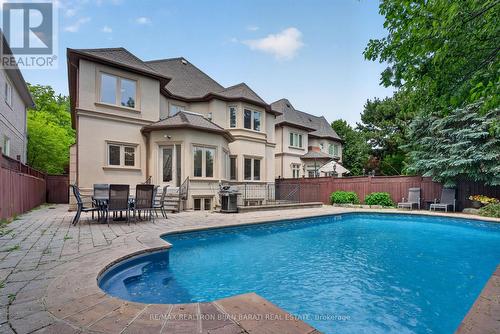 291 Byng Avenue, Toronto, ON - Outdoor With In Ground Pool With Deck Patio Veranda