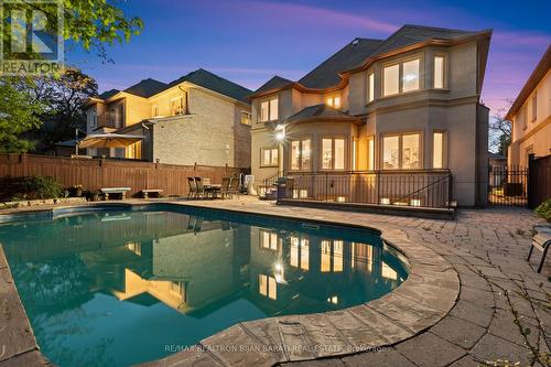 291 Byng Avenue, Toronto, ON - Outdoor With In Ground Pool With Deck Patio Veranda