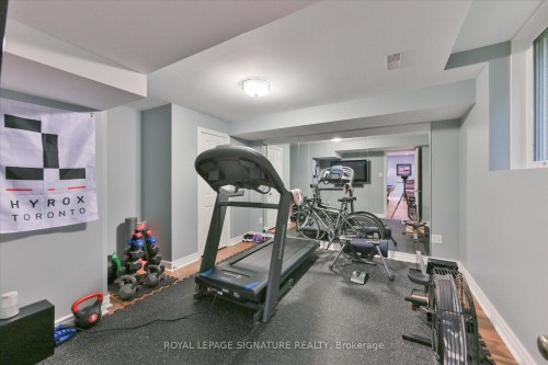 2044 Waterbridge Drive, Burlington, ON - Indoor Photo Showing Gym Room