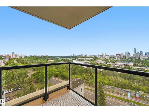#1101 10149 Saskatchewan Dr Nw, Edmonton, AB - Outdoor With Balcony With View With Exterior
