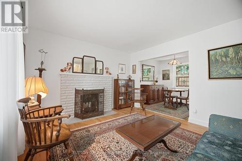 25 Arch Road, Mississauga, ON - Indoor Photo Showing Living Room With Fireplace