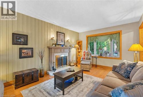 1159 Greening Avenue, Mississauga, ON - Indoor Photo Showing Living Room With Fireplace