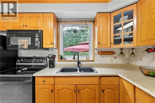 1159 Greening Avenue, Mississauga, ON - Indoor Photo Showing Kitchen With Double Sink