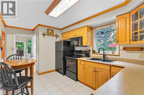 1159 Greening Avenue, Mississauga, ON - Indoor Photo Showing Kitchen With Double Sink