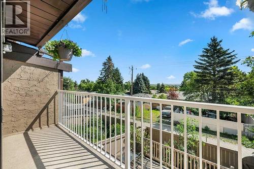 Great views from the balcony - 80, 1055 72 Avenue Nw, Calgary, AB - Outdoor With Balcony