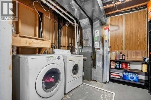 Laundry - 80, 1055 72 Avenue Nw, Calgary, AB - Indoor Photo Showing Laundry Room