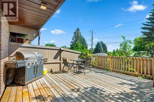 Great outside deck space - 80, 1055 72 Avenue Nw, Calgary, AB - Outdoor With Deck Patio Veranda