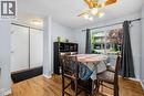 Dining room with new window! - 80, 1055 72 Avenue Nw, Calgary, AB  - Indoor Photo Showing Dining Room 