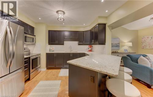 555 Chablis Drive Unit# 12, Waterloo, ON - Indoor Photo Showing Kitchen With Stainless Steel Kitchen