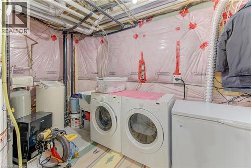 555 Chablis Drive Unit# 12, Waterloo, ON - Indoor Photo Showing Laundry Room