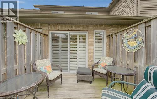 555 Chablis Drive Unit# 12, Waterloo, ON - Outdoor With Deck Patio Veranda With Exterior