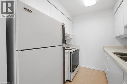 1414 King Street E Unit# 302, Kitchener, ON - Indoor Photo Showing Kitchen With Double Sink