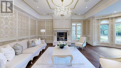 8 High Point Road, Toronto, ON - Indoor With Fireplace