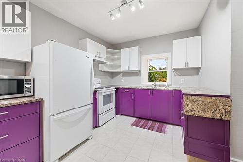 196 Ray Street N, Hamilton, ON - Indoor Photo Showing Kitchen With Double Sink