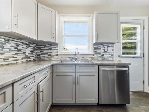 56 Hazelhurst Street, Dartmouth, NS - Indoor Photo Showing Kitchen With Double Sink