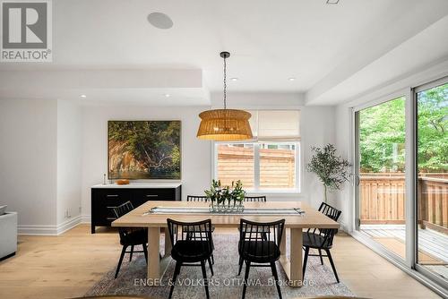 31 Woodlawn Avenue, Ottawa, ON - Indoor Photo Showing Dining Room