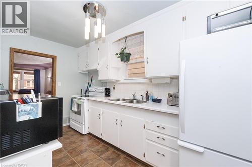 237 Paling Avenue, Hamilton, ON - Indoor Photo Showing Kitchen With Double Sink