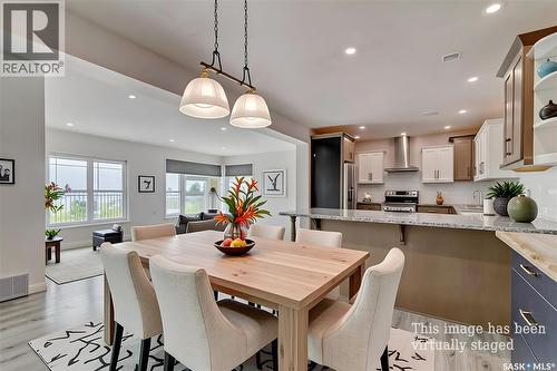 17 Longman Drive, Longlaketon Rm No. 219, SK - Indoor Photo Showing Dining Room