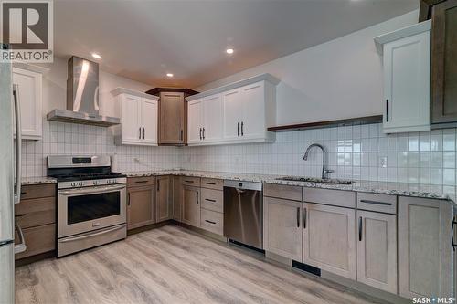 17 Longman Drive, Longlaketon Rm No. 219, SK - Indoor Photo Showing Kitchen With Upgraded Kitchen