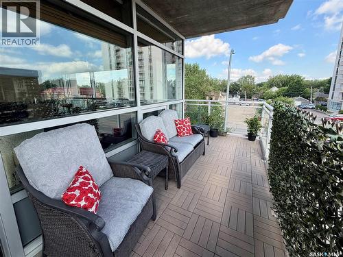 204 2300 Broad Street, Regina, SK - Outdoor With Deck Patio Veranda With Exterior