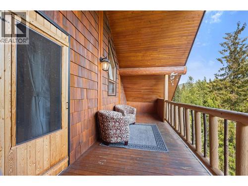 10737 Highway 33 E, Kelowna, BC - Outdoor With Balcony With Exterior