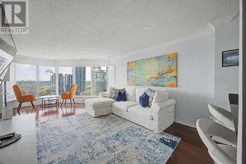 2603 - 2269 Lakeshore Boulevard W, Toronto, ON - Indoor Photo Showing Living Room