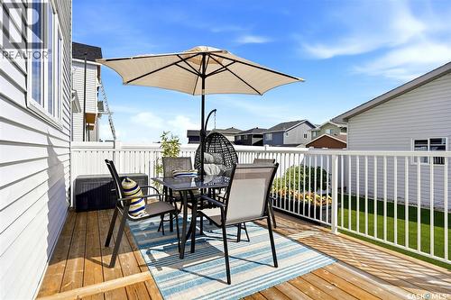 5121 Buckingham Drive E, Regina, SK - Outdoor With Deck Patio Veranda With Exterior