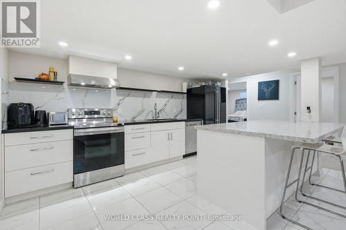 436 Cusick Circle, Milton, ON - Indoor Photo Showing Kitchen With Upgraded Kitchen