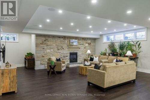 1165 Garden Road, Mississauga, ON - Indoor With Fireplace
