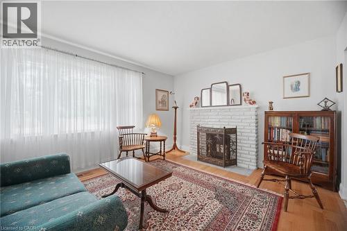 25 Arch Road, Mississauga, ON - Indoor Photo Showing Living Room With Fireplace