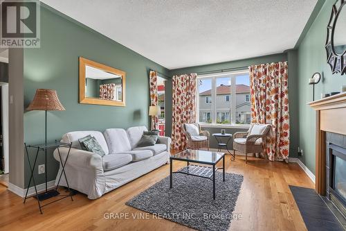 175 Allanford Avenue, Ottawa, ON - Indoor Photo Showing Living Room With Fireplace