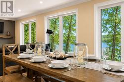 Dining Room and Greatroom Overlooking the Lake - 