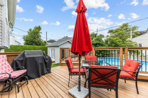 Terrasse - 59 Rue Du Havre, Blainville, QC - Outdoor With Above Ground Pool With Deck Patio Veranda With Exterior