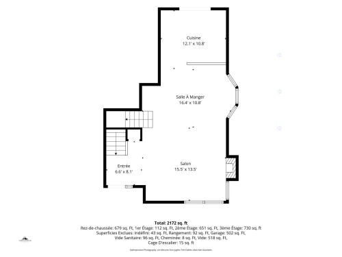 Plan (croquis) - 59 Rue Du Havre, Blainville, QC - Other